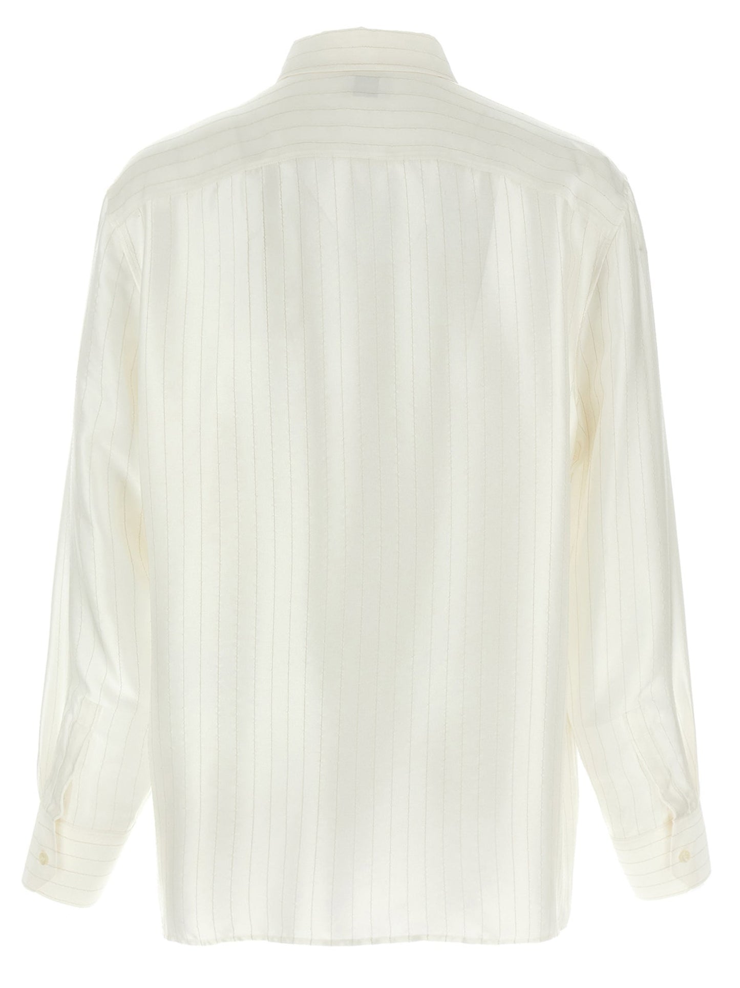Saint Laurent Men Striped Shirt