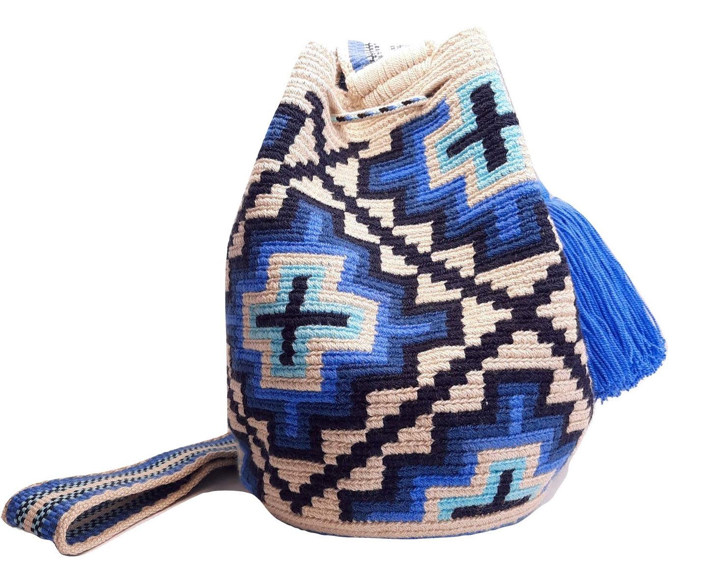 SMALL WAYUU Mochila Bag For Women original bolsa tejida colombiana authentic crochet pattern Gift from Colombia