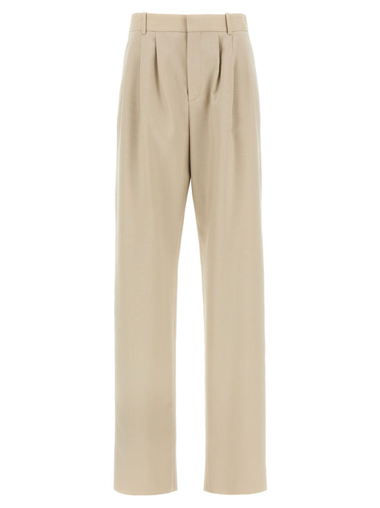 Saint Laurent Women Pleat Pants