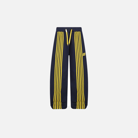 Y2K Effortless Striped Spliced Hip Hop Athletic Jogger - Luxuryurbanwear