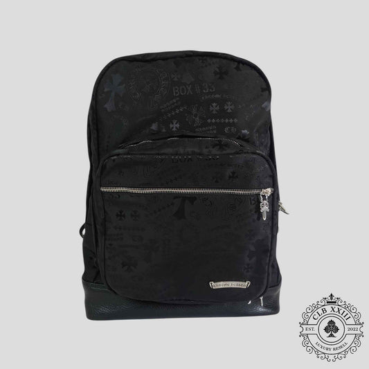 Chrome Hearts Nylon Stencil 7th Grade Backpack