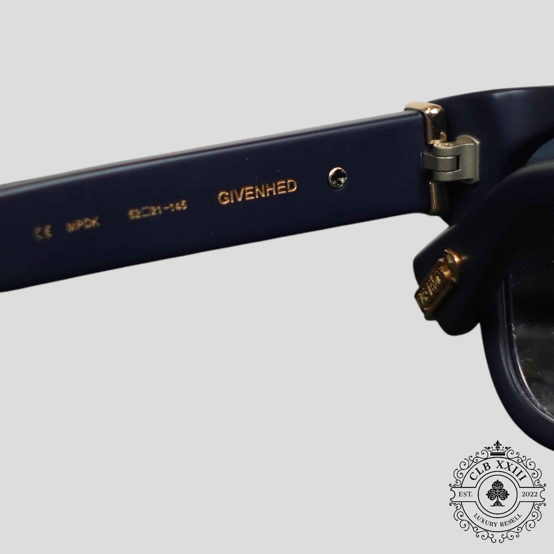 Chrome Hearts Givenhed Sunglasses in Matte Navy