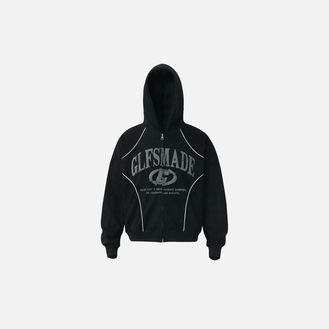 Durable Streetwear Striped Oversized Hooded Sweatshirt - Luxuryurbanwear