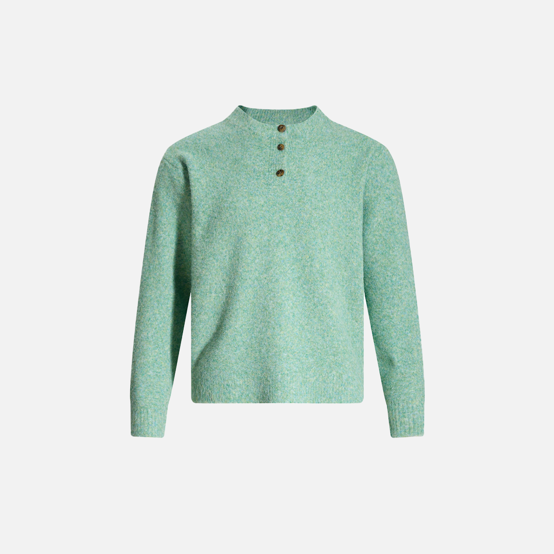 Retro Trendy Stylish Button-Up Casual Sweater - Luxuryurbanwear