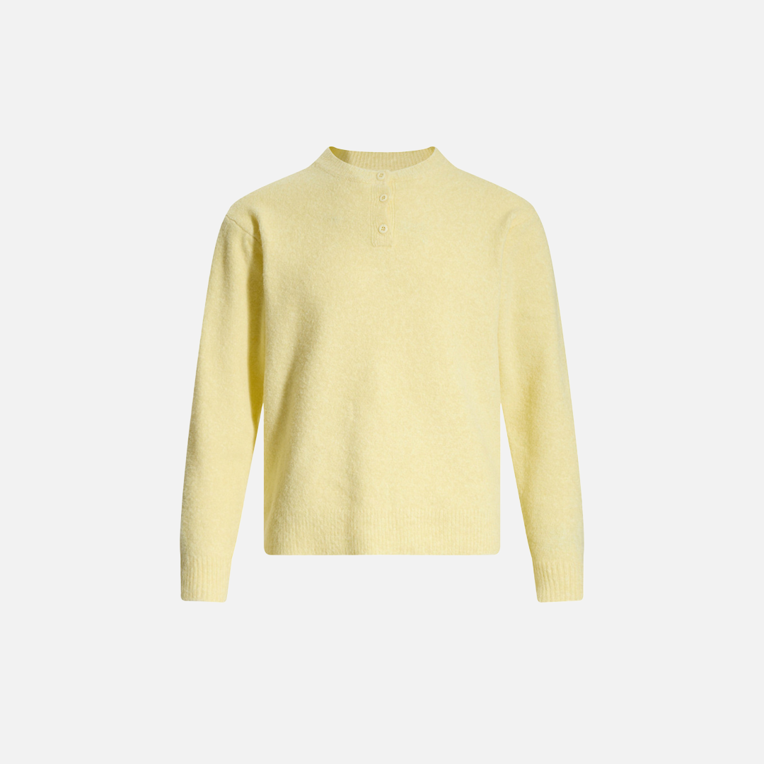 Retro Trendy Stylish Button-Up Casual Sweater - Luxuryurbanwear
