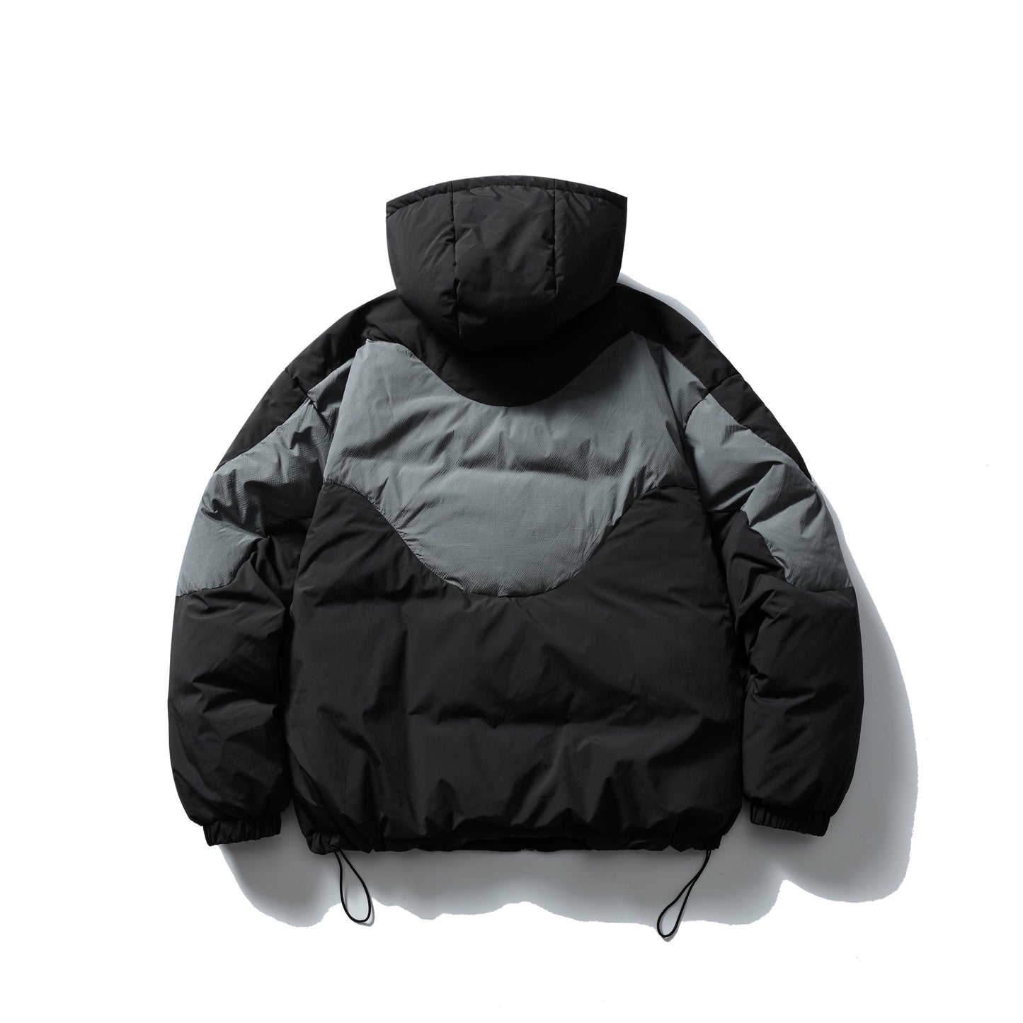 Dual Zone | Oversized Hooded Puffer - Luxuryurbanwear