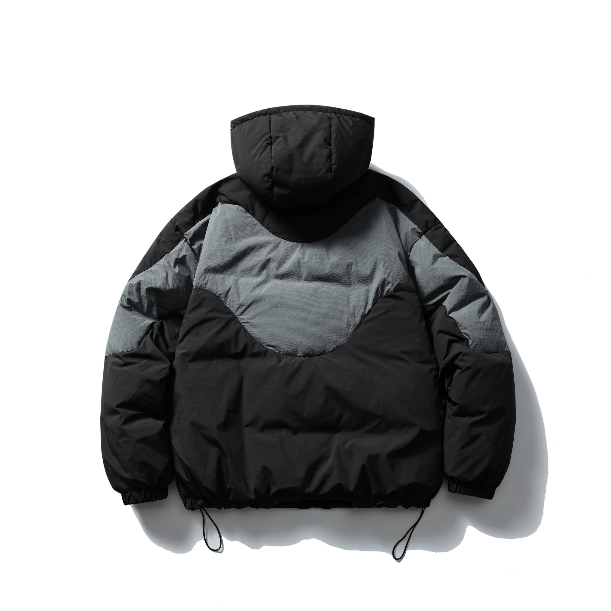 Dual Zone | Oversized Hooded Puffer - Luxuryurbanwear