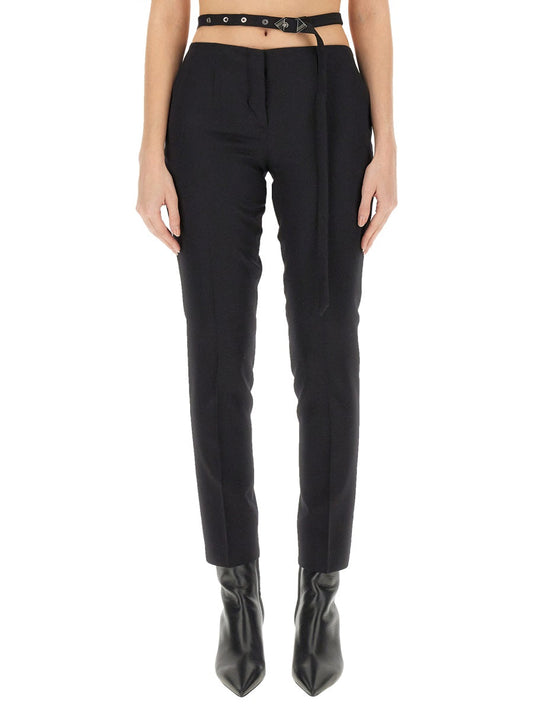 The Attico Women Cut Out Pants