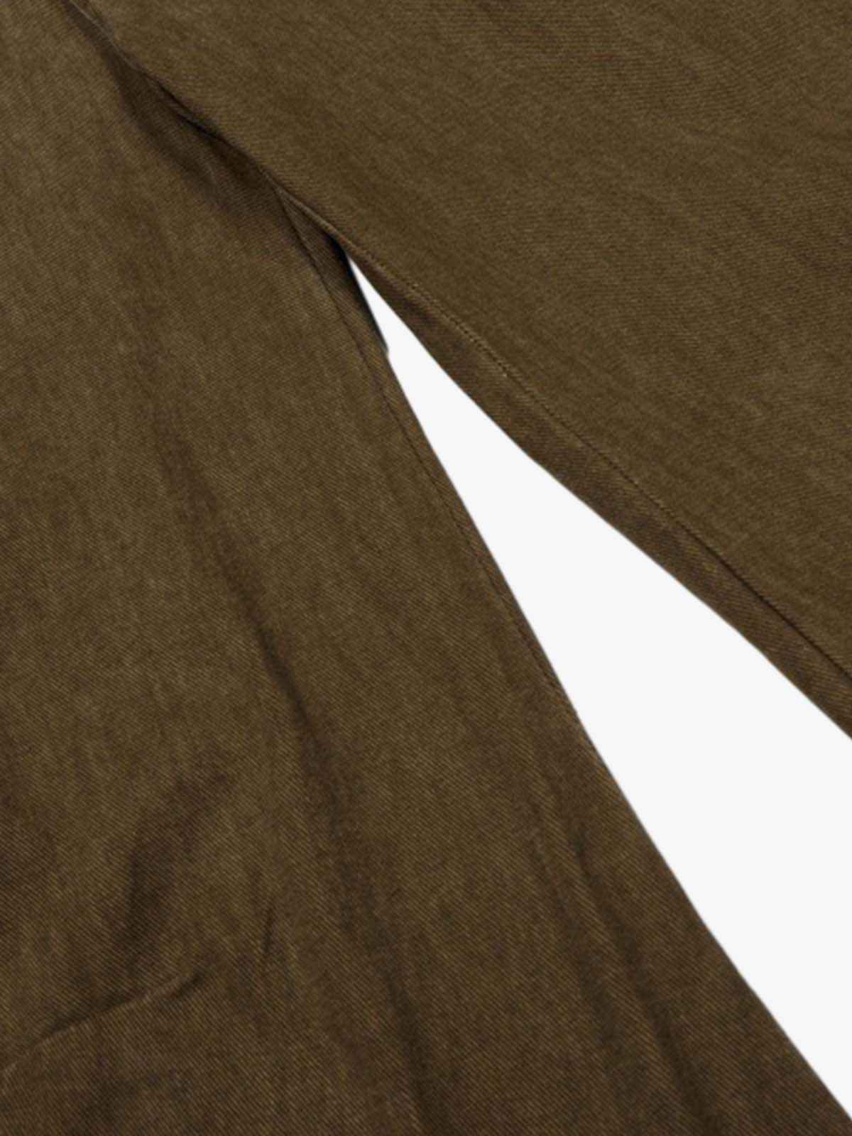 Washed Panel Cut Wide Leg Denim Jeans