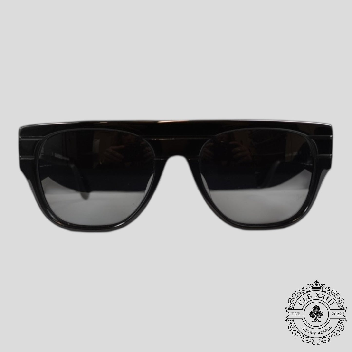 Chrome Hearts Jacktastic Glasses in Black/Silver