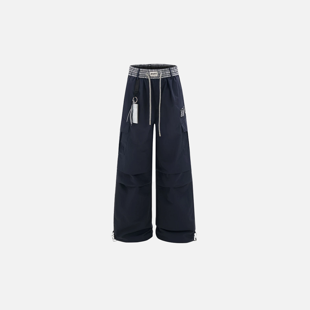 Streetwear Y2K Vintage Punk Splicing Cargo Jogger - Luxuryurbanwear