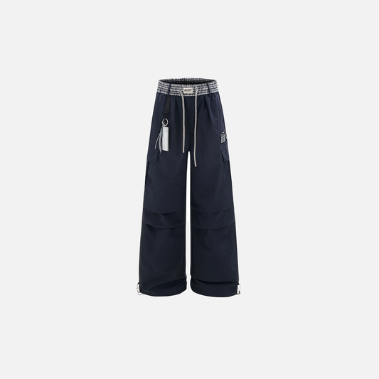 Streetwear Y2K Vintage Punk Splicing Cargo Jogger - Luxuryurbanwear