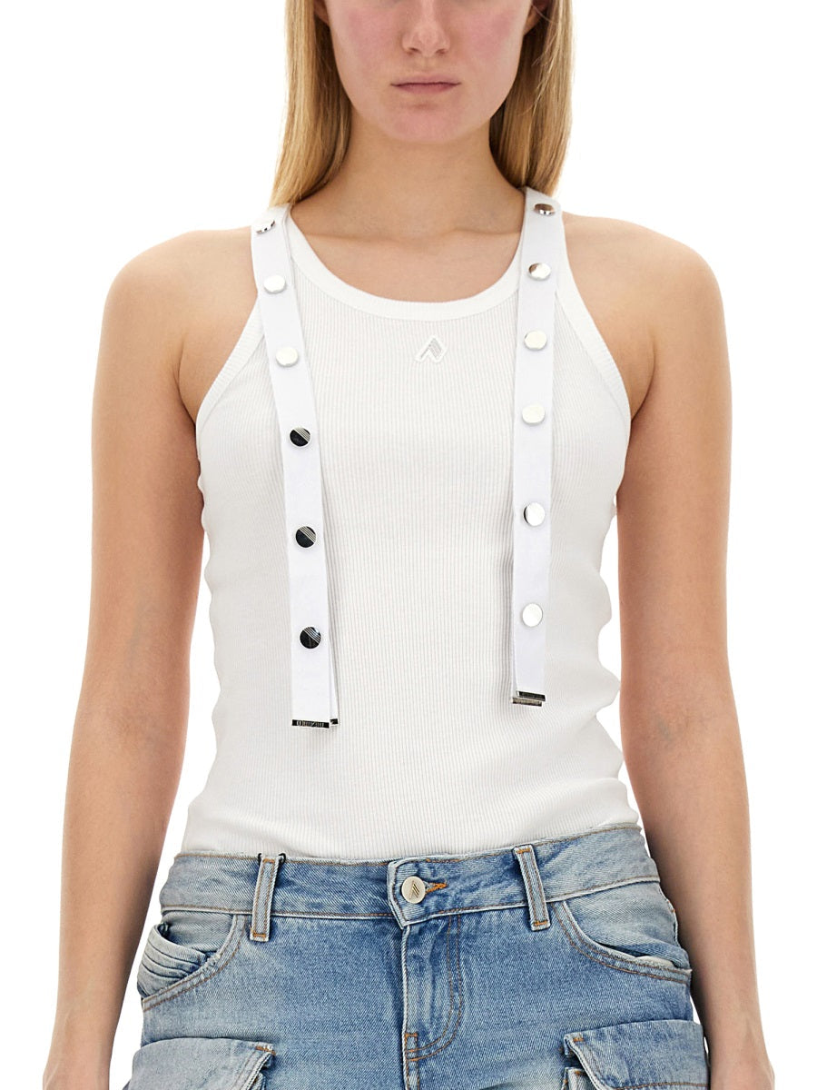 The Attico Women Jersey Tank Top