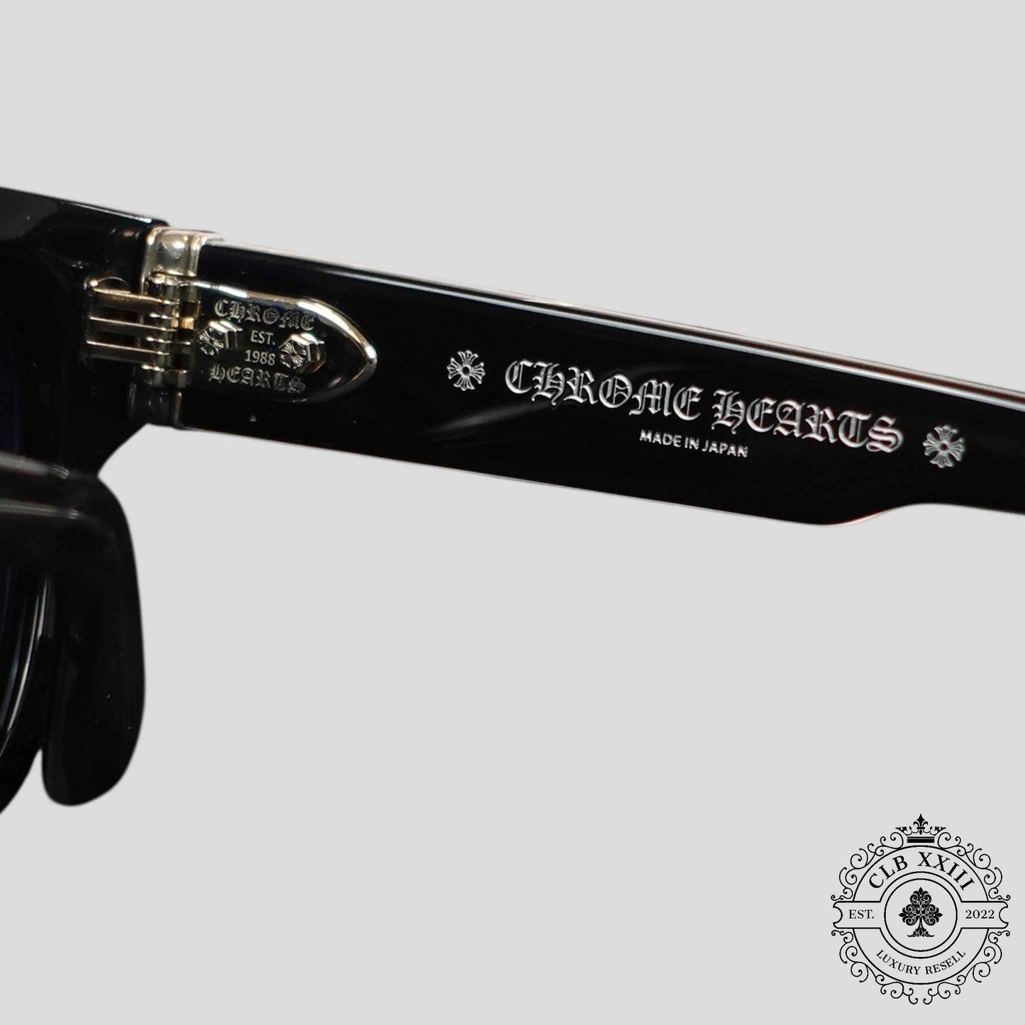 Chrome Hearts Midixathrill I Glasses in Black