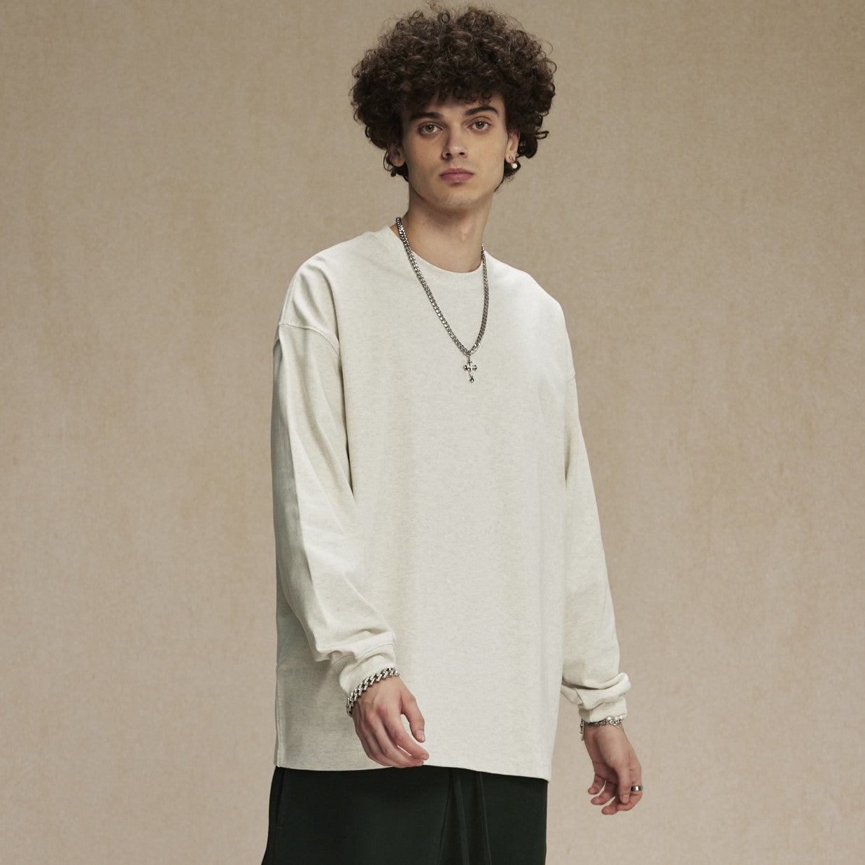 Classic Minimalist | Long Sleeve T-Shirt - Luxuryurbanwear