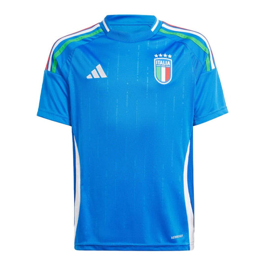adidas Boys Italy 2024 Home Jersey Blue