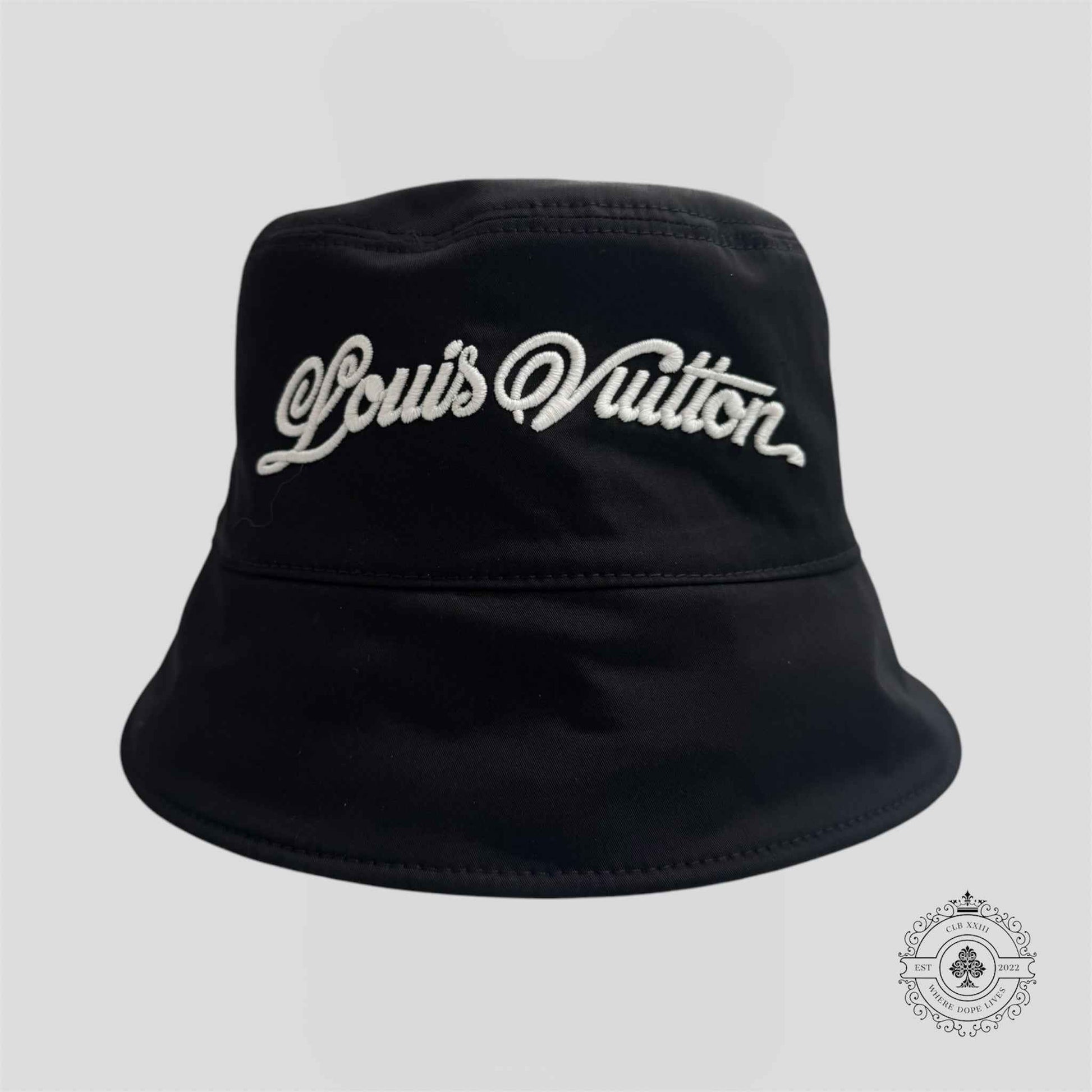 Louis Vuitton Denim Reversible Bucket Hat