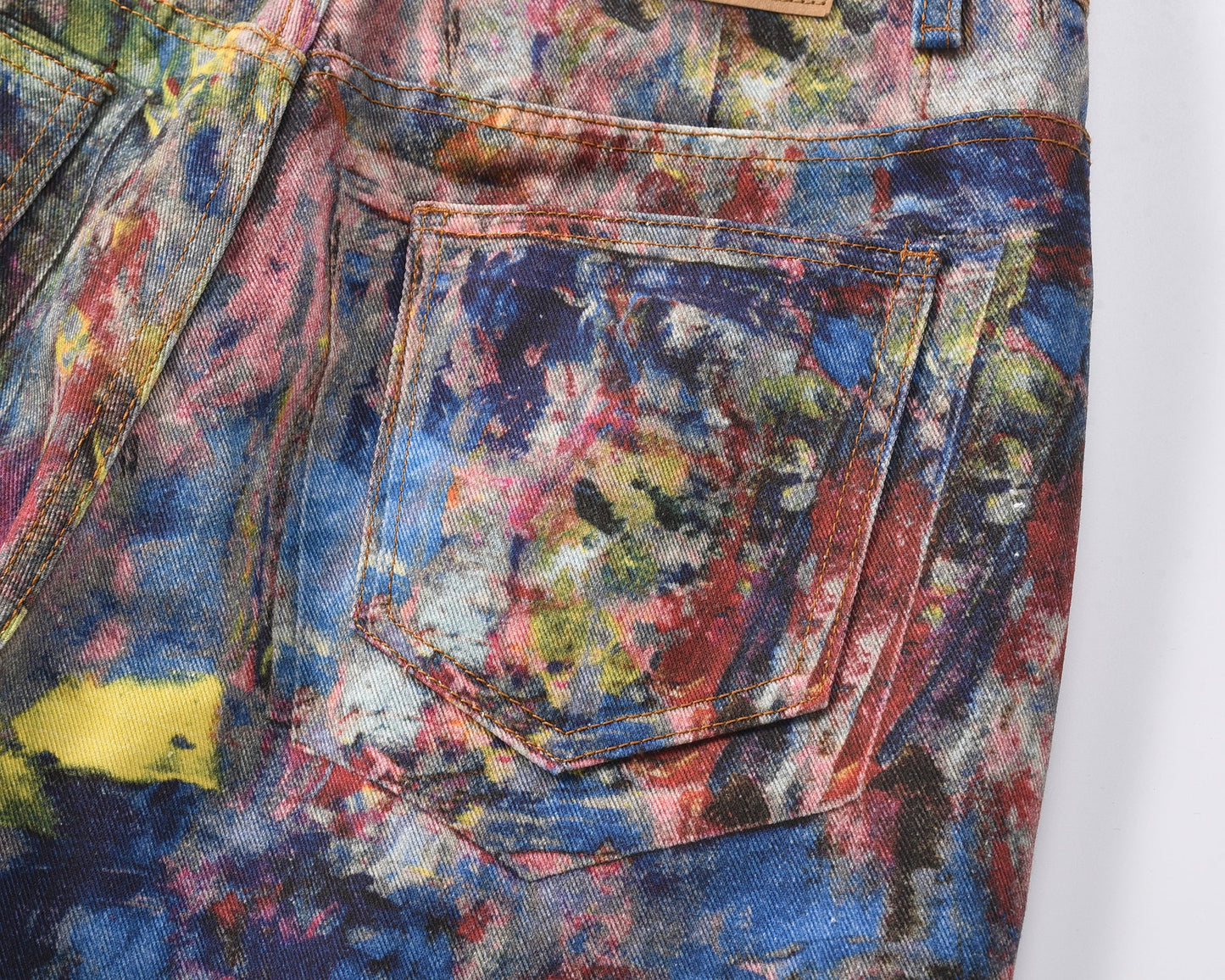 Multicolor Paint Splash | Denim Jeans - Luxuryurbanwear