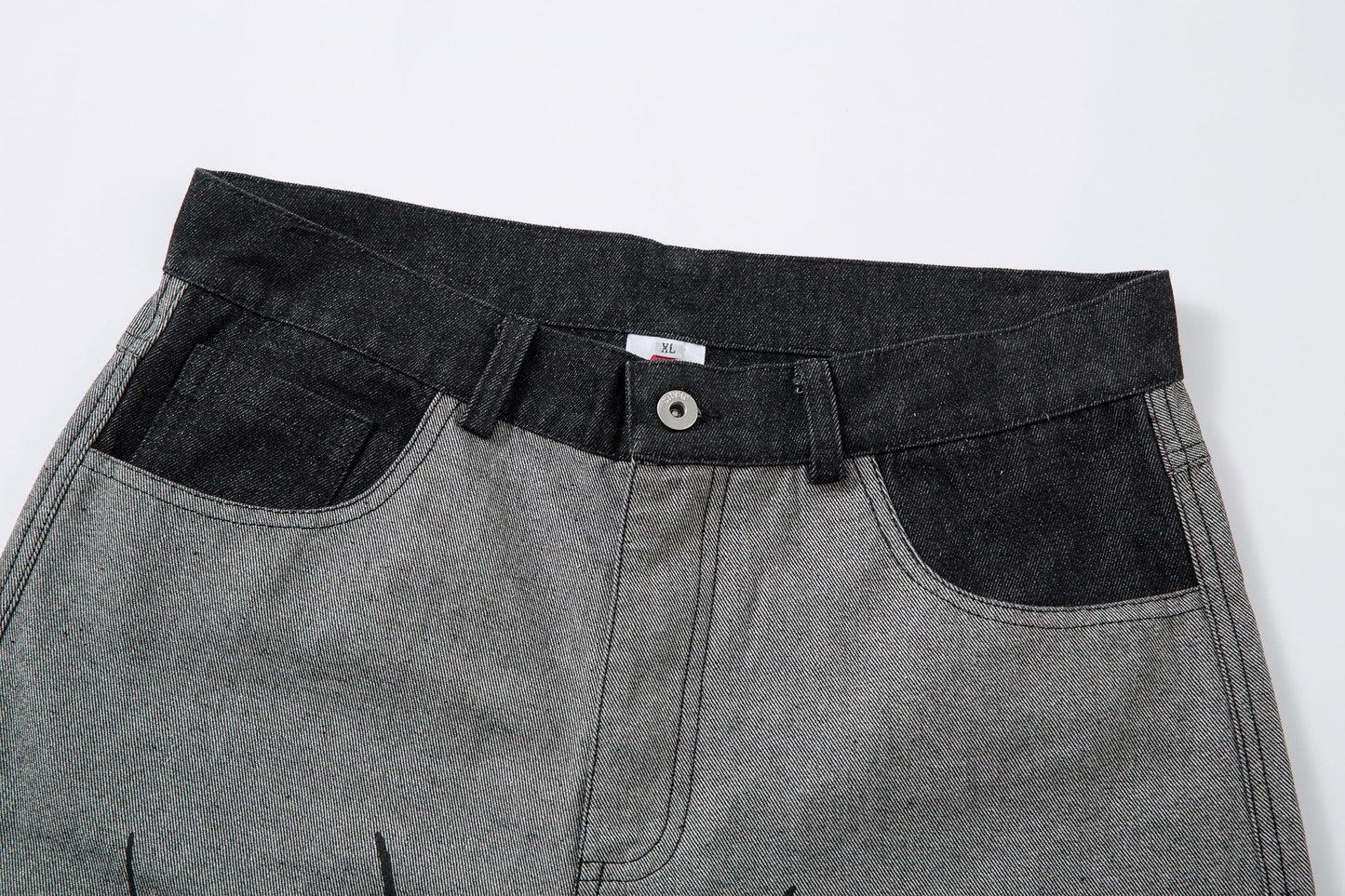 Tribal Flame Print | Baggy Jeans - Luxuryurbanwear