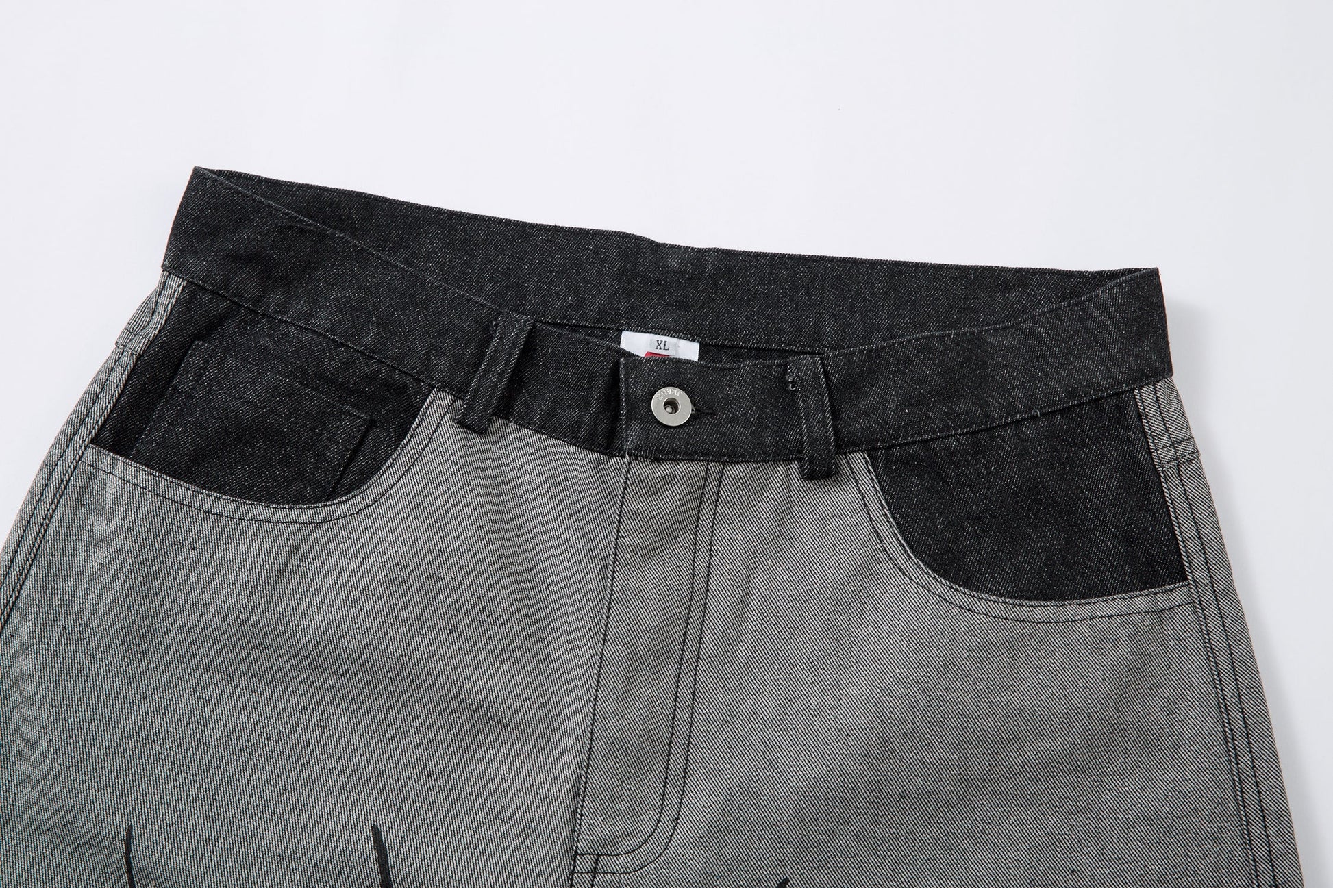 Tribal Flame Print | Baggy Jeans - Luxuryurbanwear