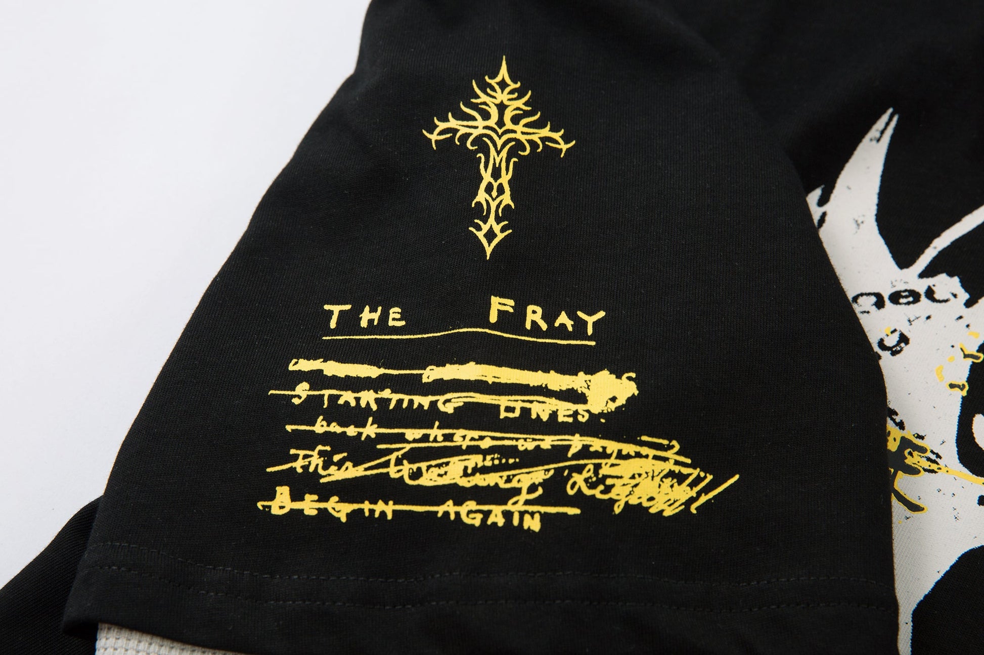 Street Graffiti Style | Layered Sweatshirt - Luxuryurbanwear