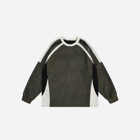 Sweat Embroidery Patchwork