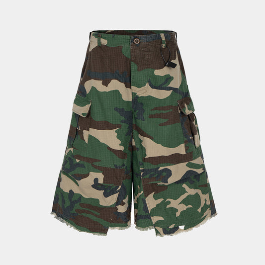 Camouflage | Baggy Shorts - Luxuryurbanwear