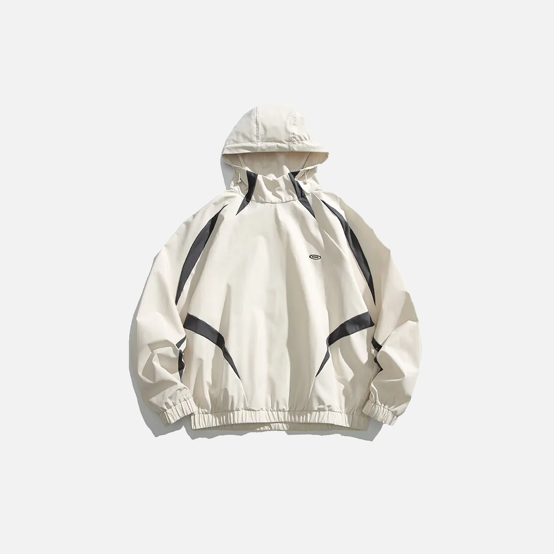 Oversized Japanese Style WaterProof Hoodie - Luxuryurbanwear