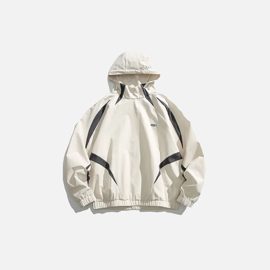Oversized Japanese Style WaterProof Hoodie - Luxuryurbanwear