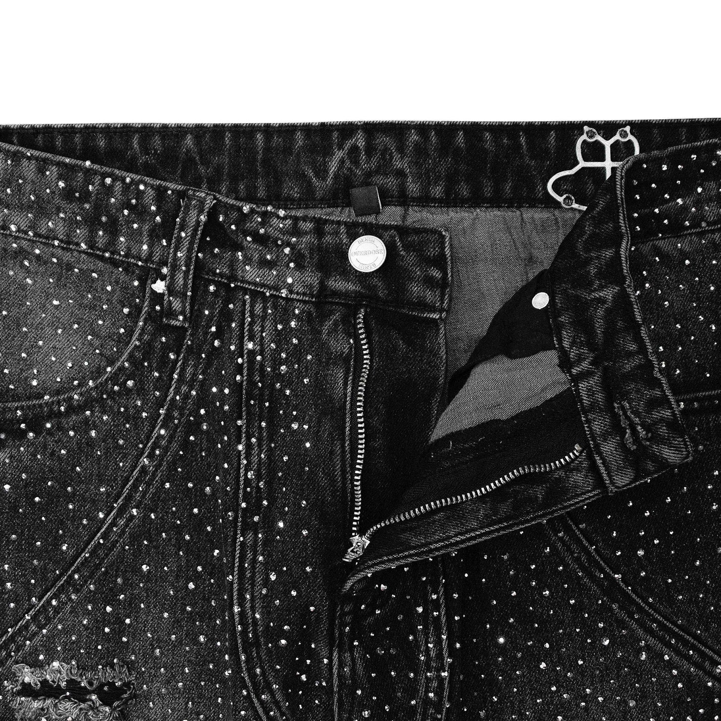 "DRKCRYSTL" TRNSFRMR DENIM