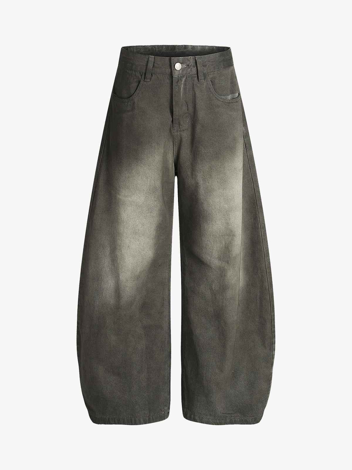 Vintage Faded Wide Barrel Jeans