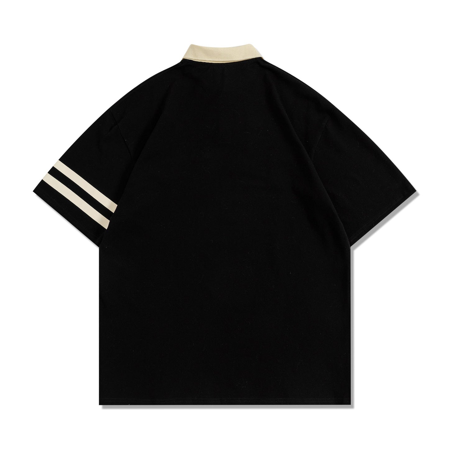 Embro Core Varsity Polo Shirt - Heavyweight Embroidered Luxury Polo | LuxuryUrbanwear - Luxuryurbanwear