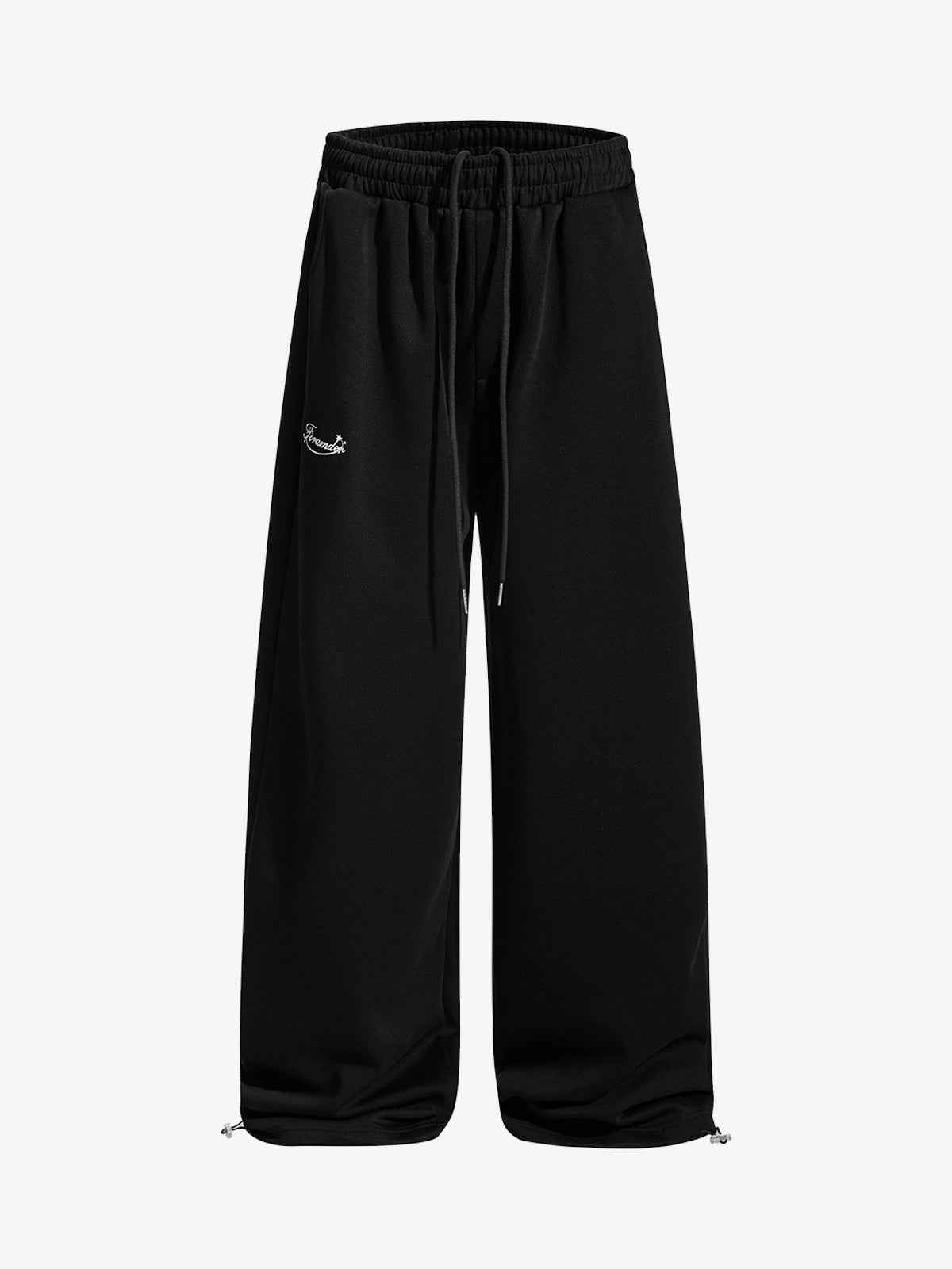 Street Detachable Flap Lace-up Jogger Pants