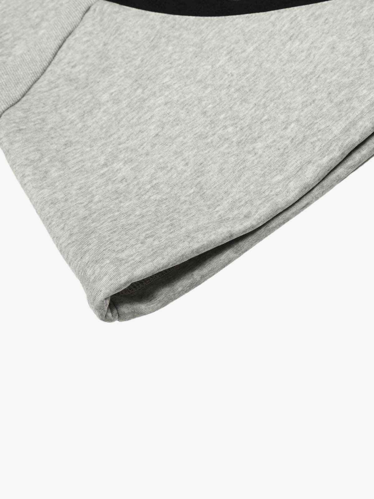 Retro Contrast Panel Drawstring Sweatpants