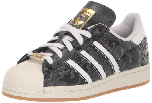 adidas Originals Mens Superstar Sneaker Black/White/Off White 4.5