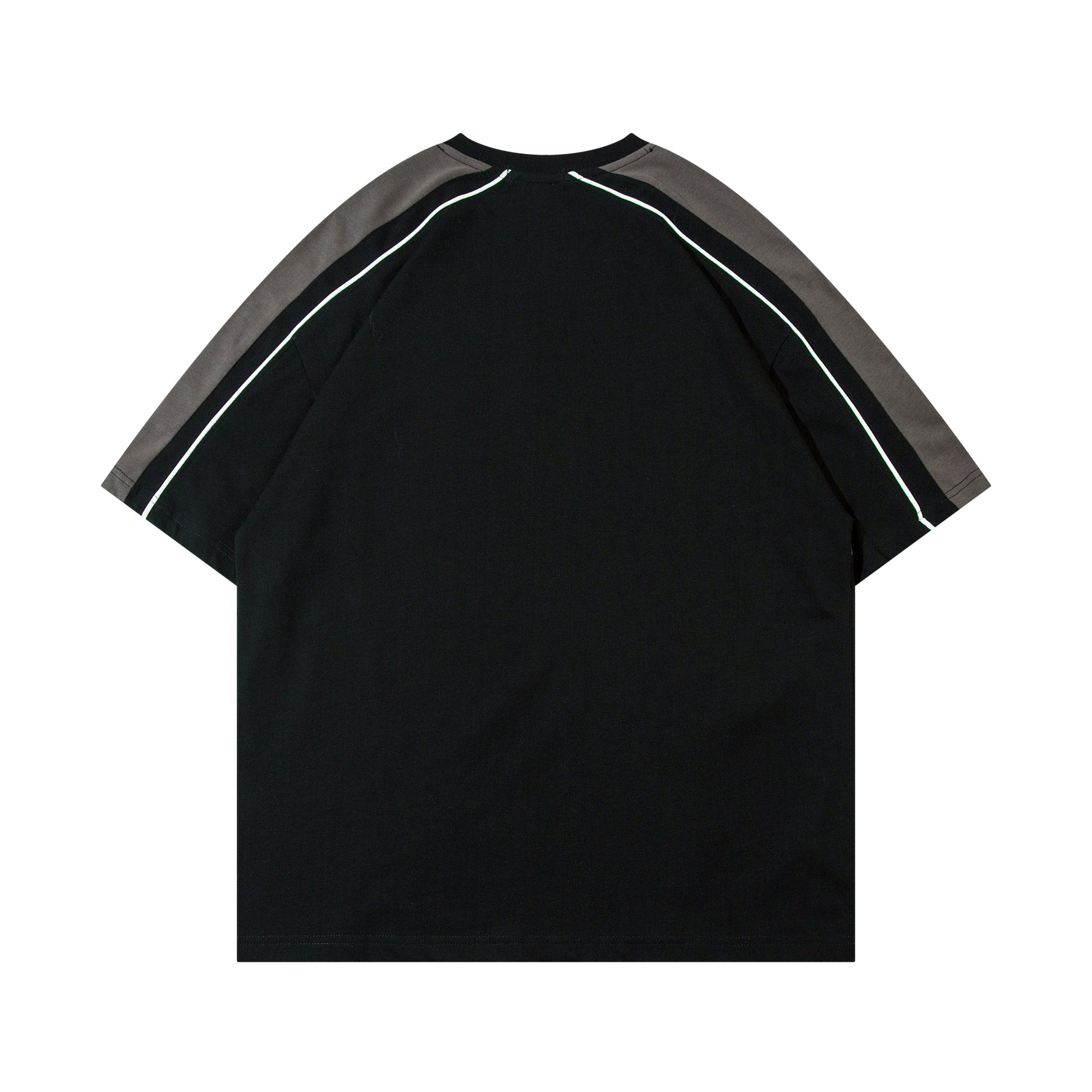 Color-Block Sport Style Tee - Oversized Urban Activewear | LuxuryUrbanwear - Luxuryurbanwear