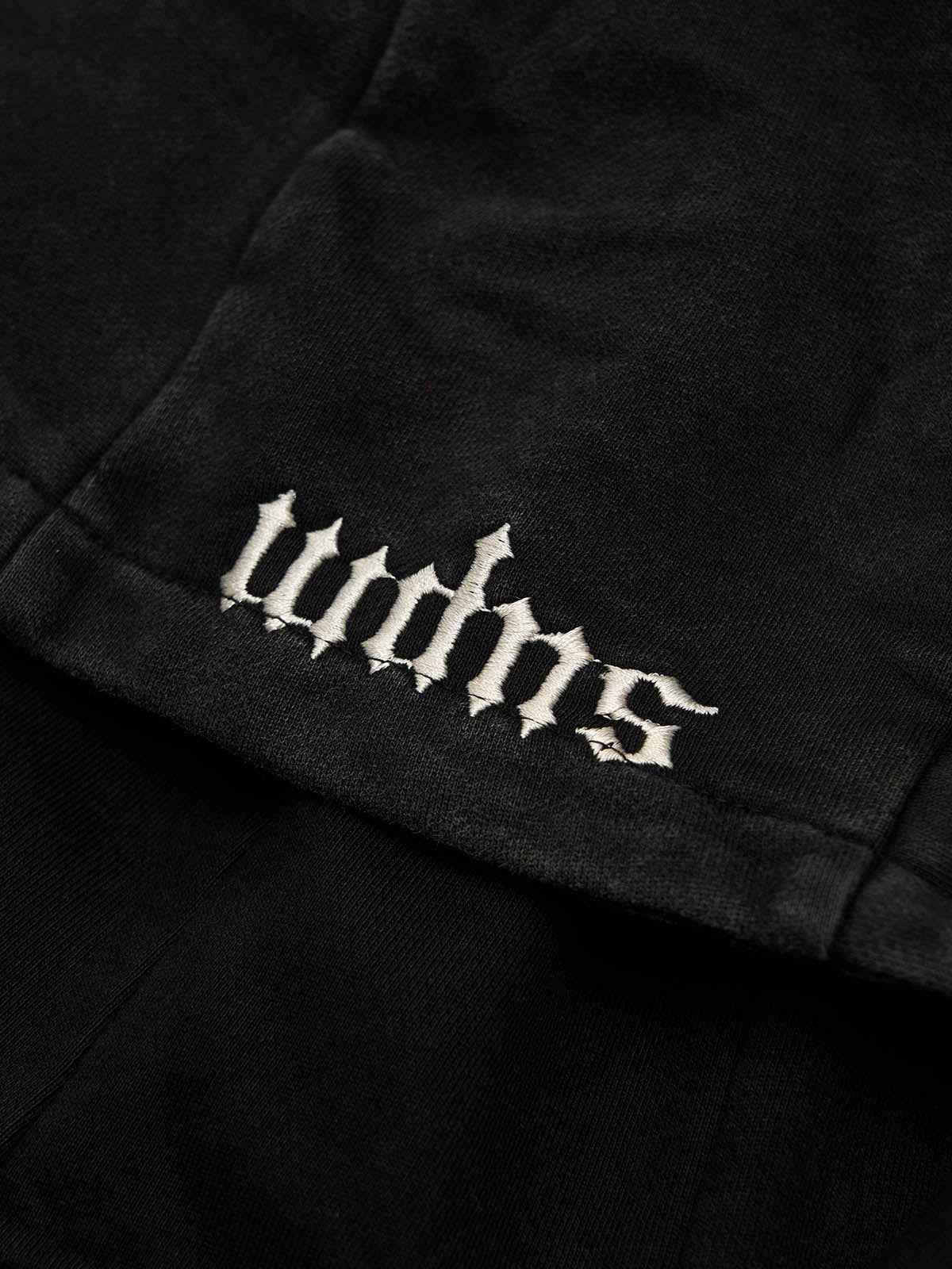 Distressed Electronic Exorcist Print Hoodie