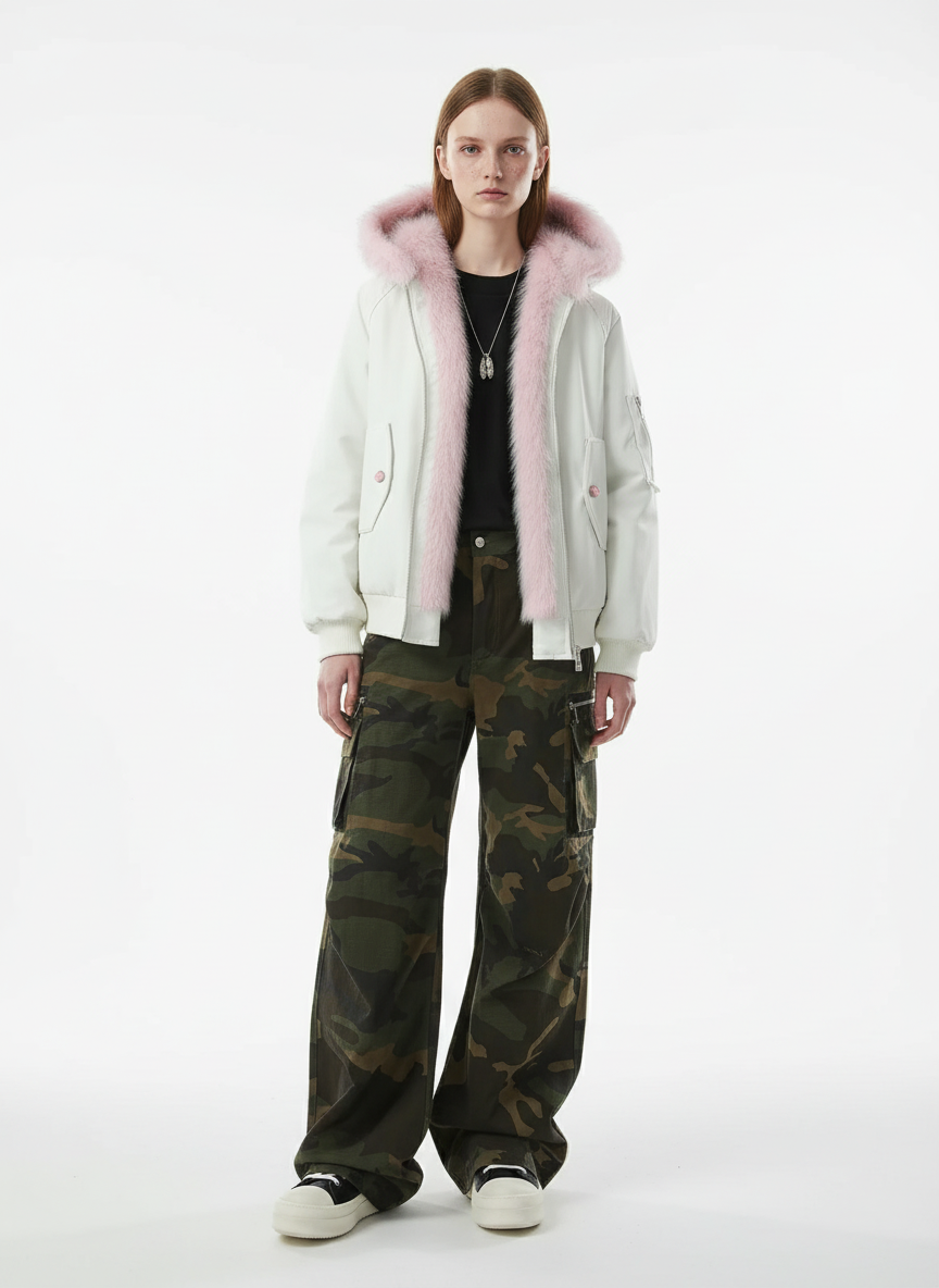 Vintage Multi-Pocket Functional Camo Cargo Pants - Luxuryurbanwear