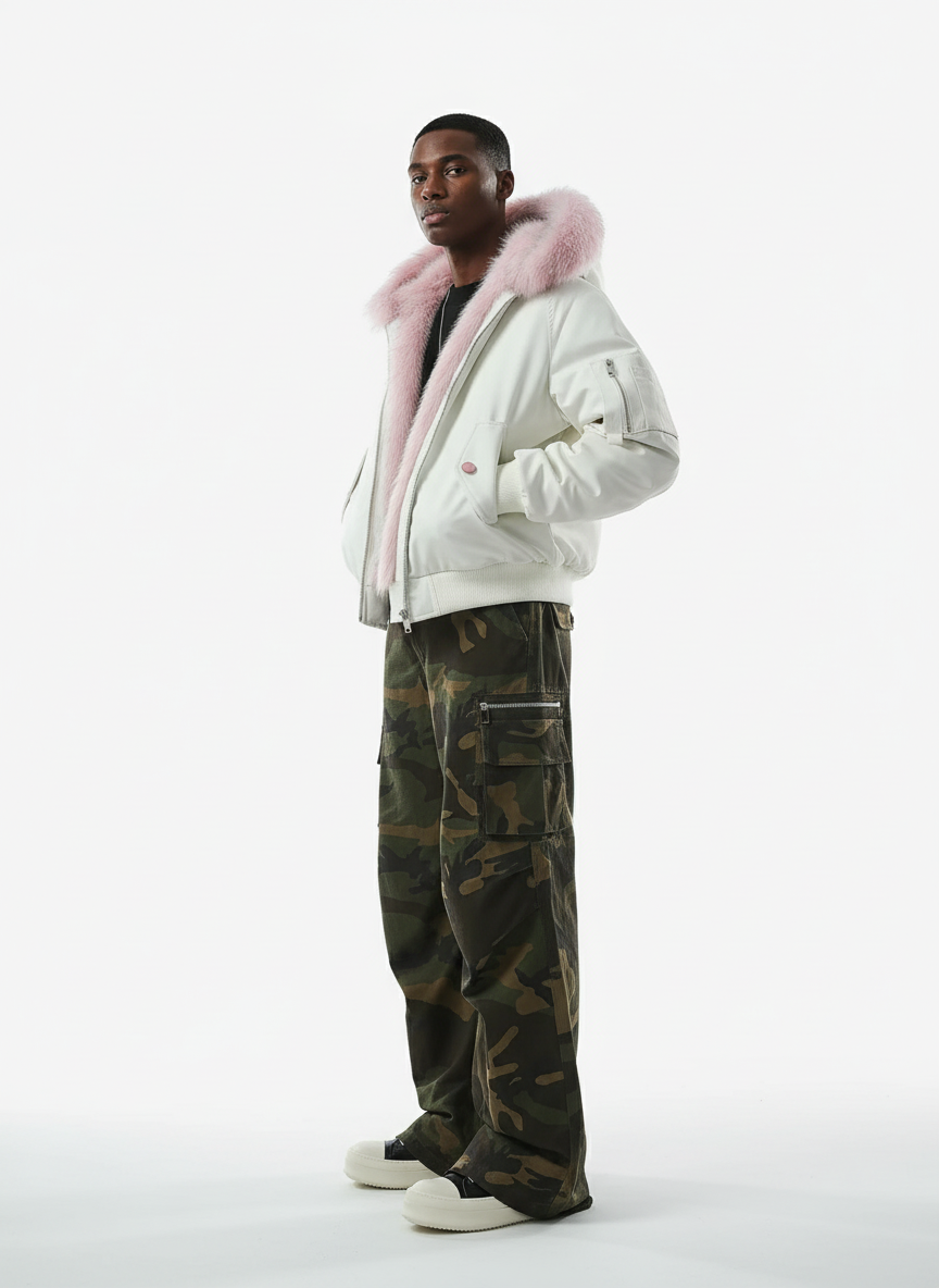 Vintage Multi-Pocket Functional Camo Cargo Pants - Luxuryurbanwear