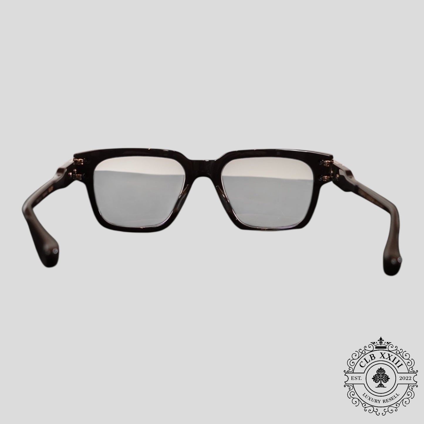 Chrome Hearts Bulge Glasses in Brown/Gold