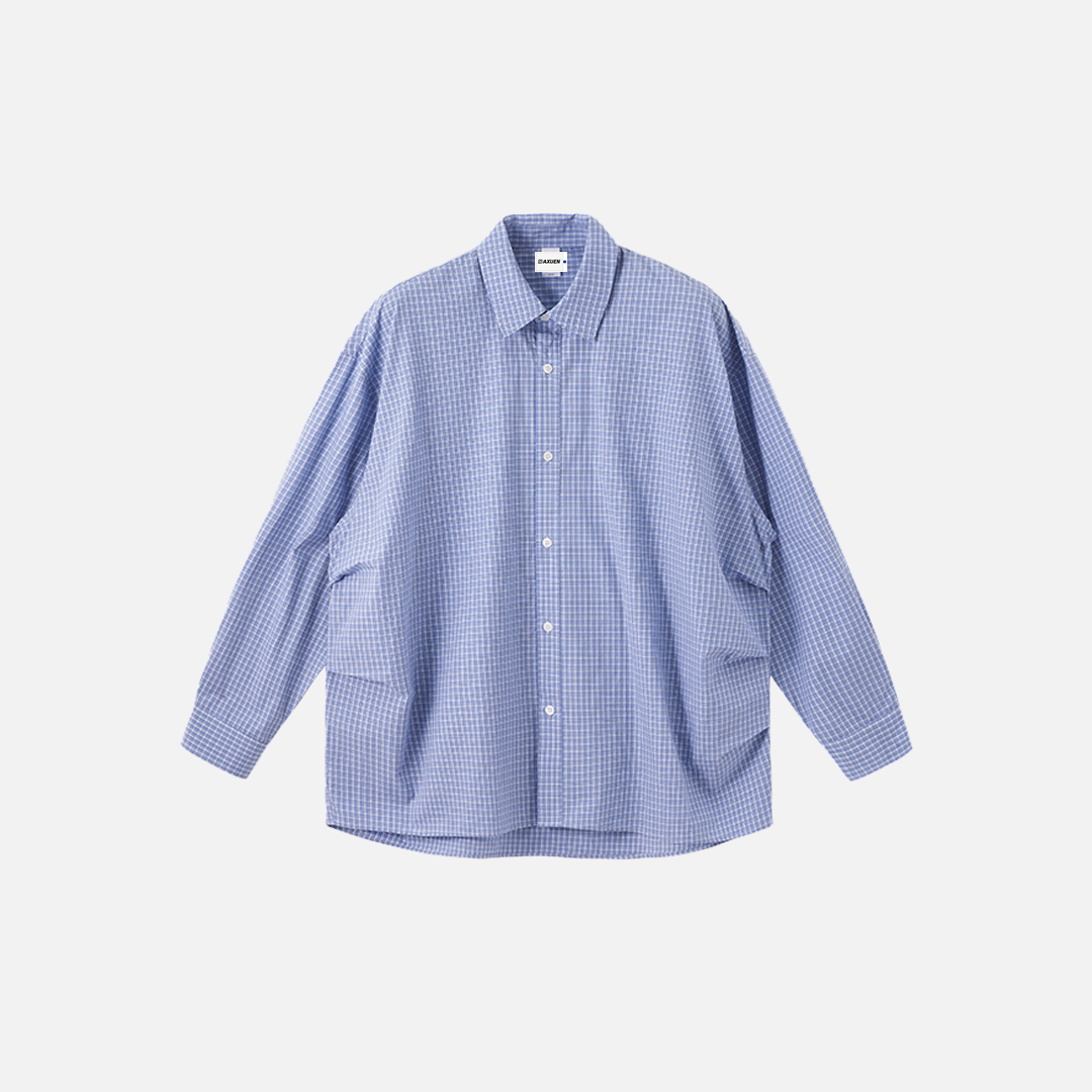 Retro Streetwear Cotton Casual Plaid Fall Shirt - Luxuryurbanwear