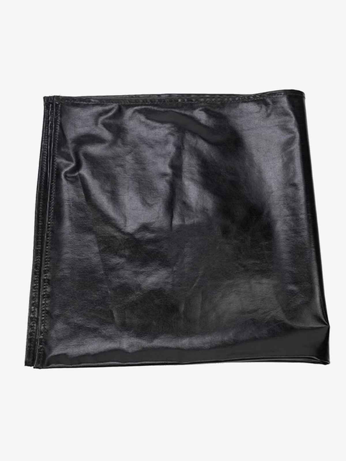 Street PU Leather Triangle Head Scarf