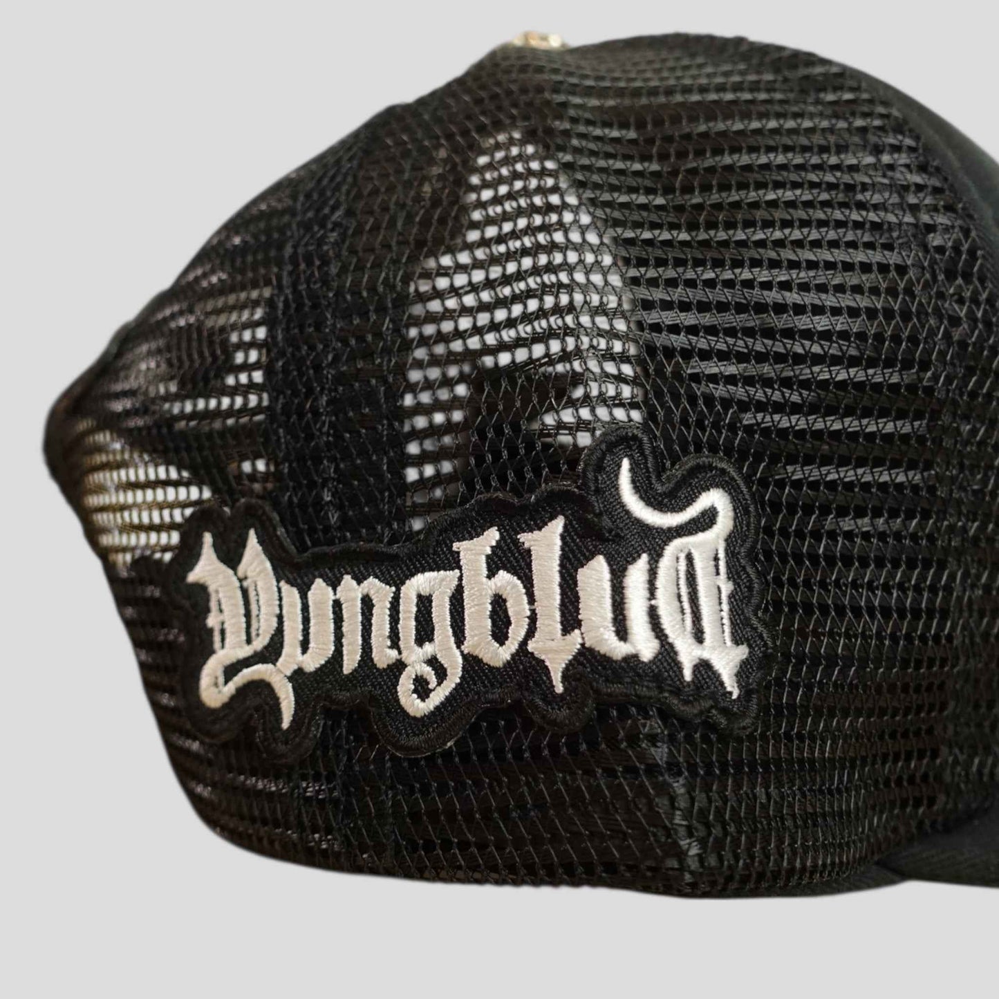 Chrome Hearts Foti Harris X Aerosmith Patch Hat in Black