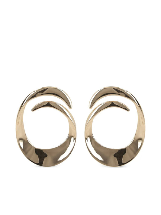 Self-Portrait Women Swirl Earrings