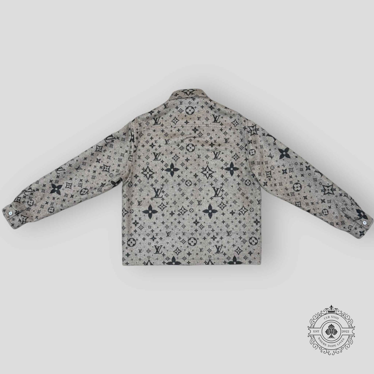 Louis Vuitton Monogram Cashmere Blend Overshirt