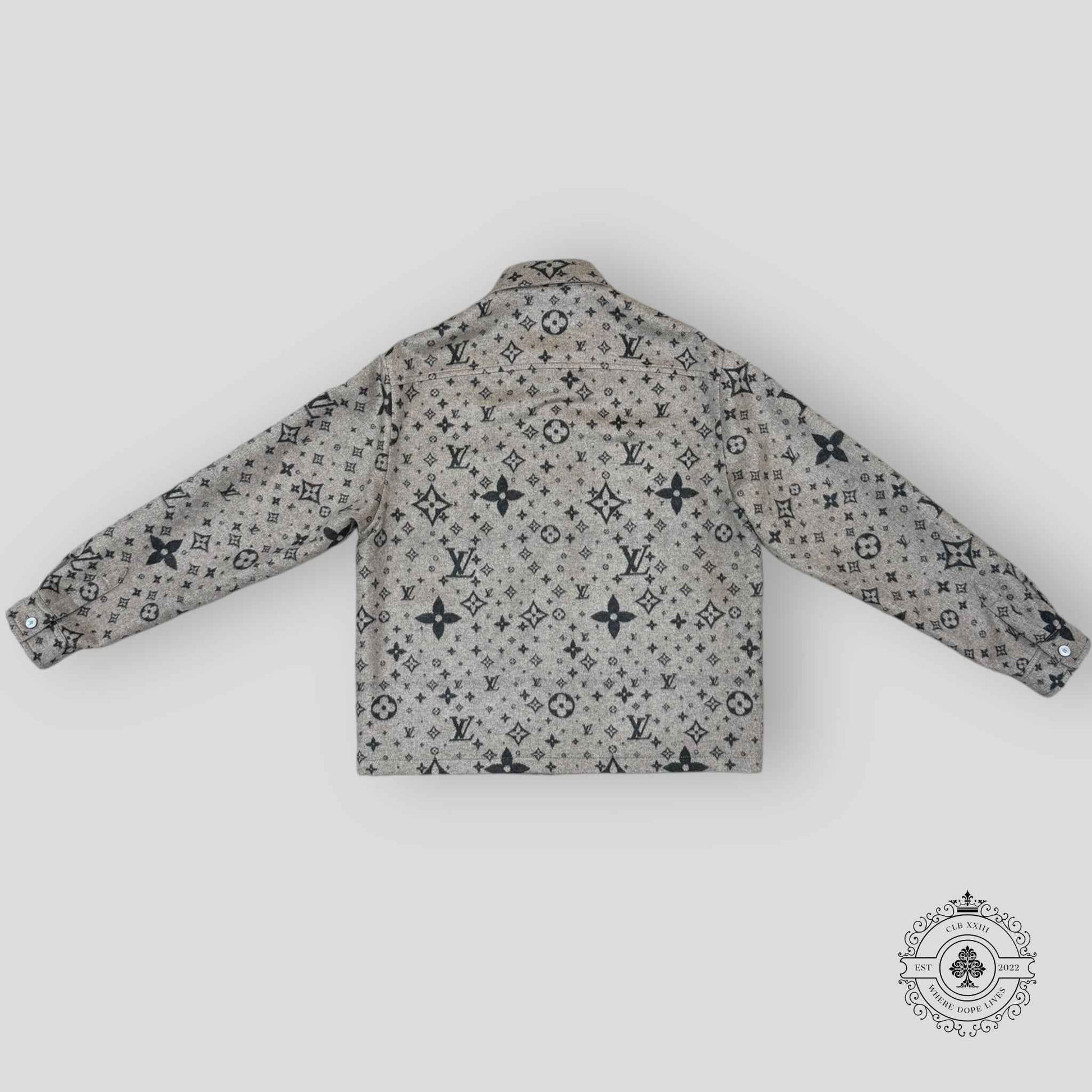 Louis Vuitton Monogram Cashmere Blend Overshirt