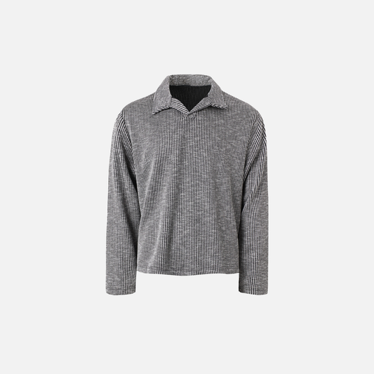 Trendy Hip Hop Loose Knit Long Sleeve Sweater - Luxuryurbanwear