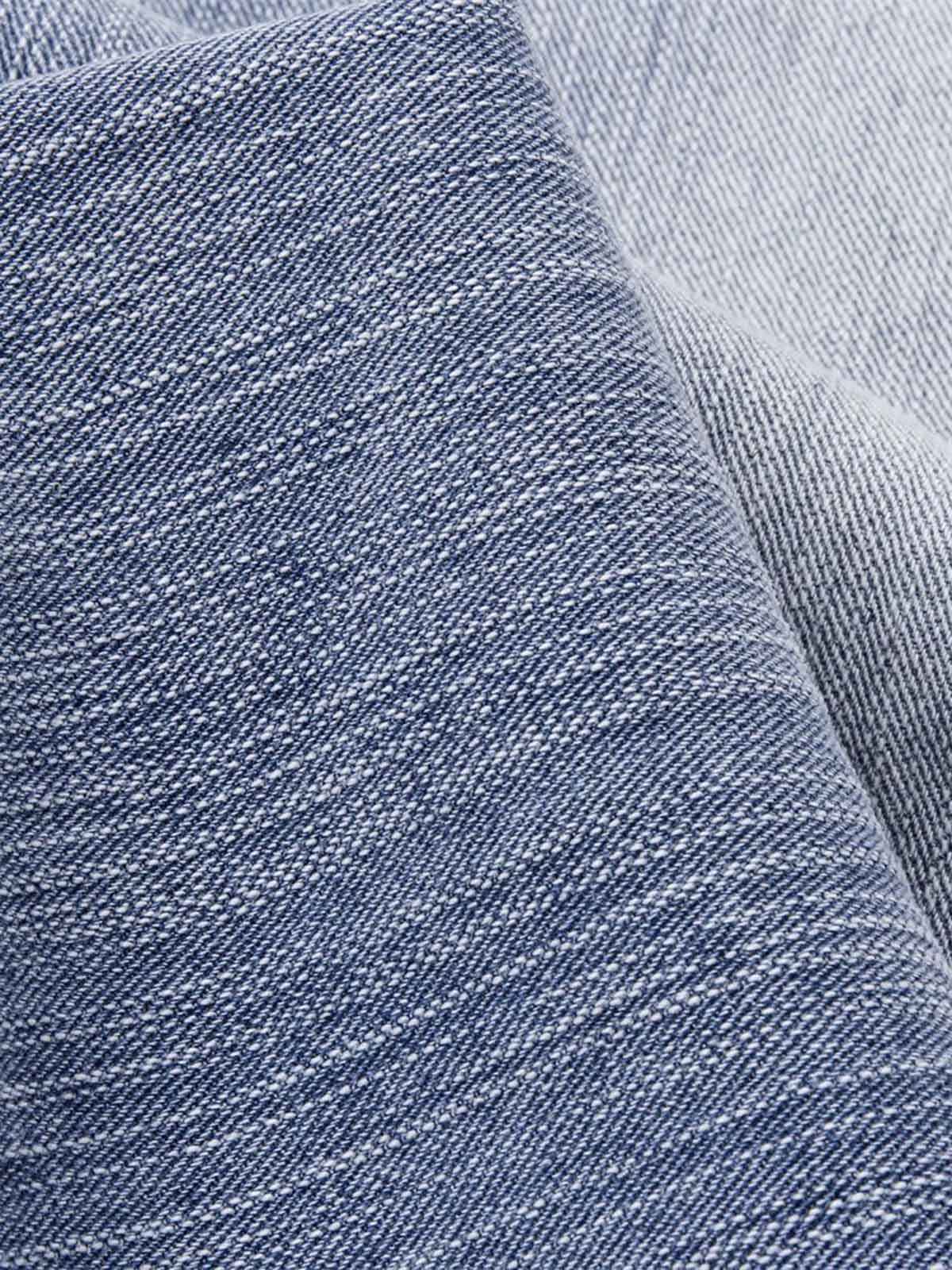 Vintage Washed Patchwork Distressed Scimitar Jeans