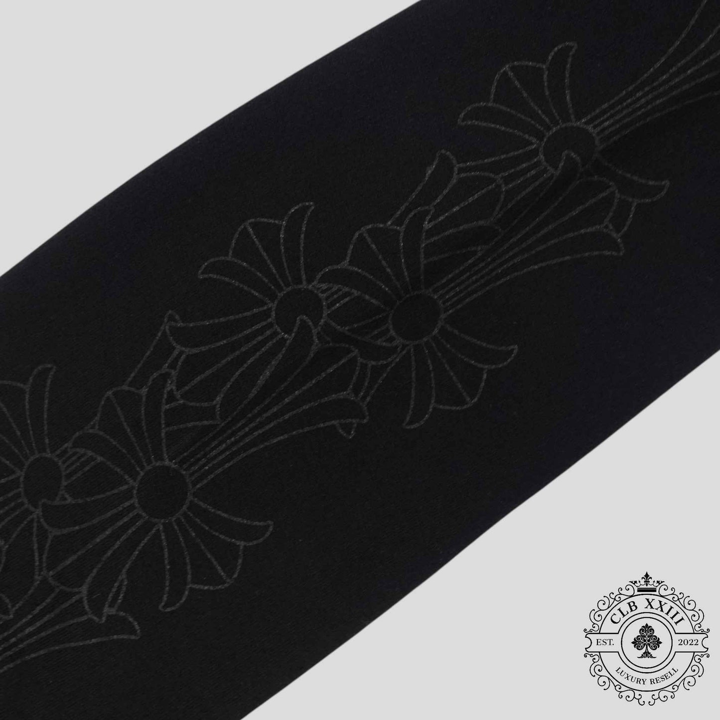 Chrome Hearts Triple Black Miami Exclusive Hoodie