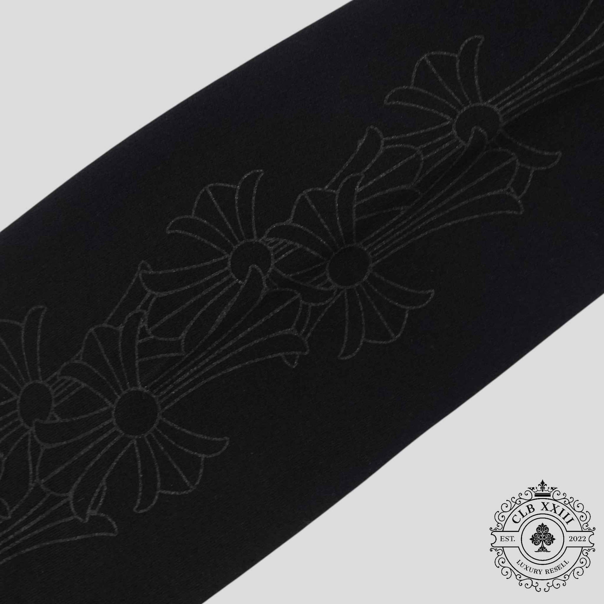 Chrome Hearts Triple Black Miami Exclusive Hoodie